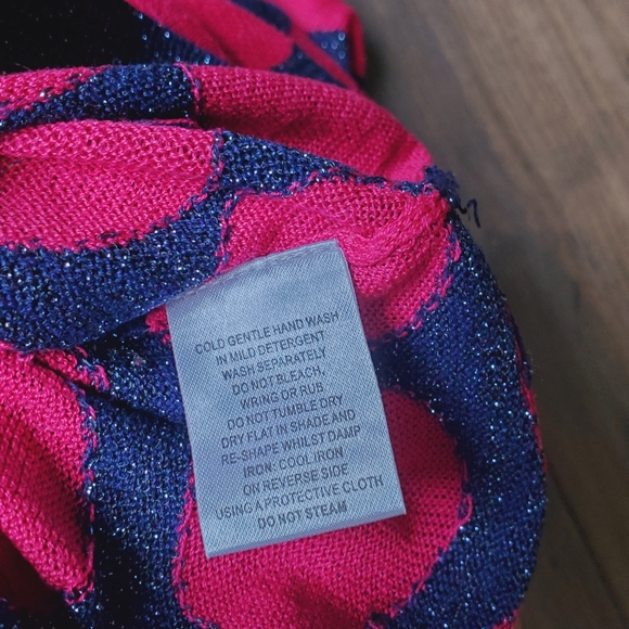 Alannah Hill Pink Spot Ruffle Cardigan Top - Picture 8 of 10